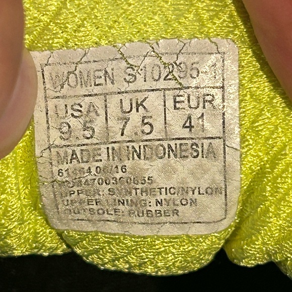 Women's Saucony Guide 9 S10295-1 Gray Blue Neon Running Shoes Sneakers Size 9.5 - Picture 7 of 9